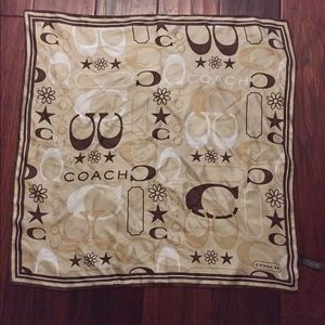 Coach Silk Scarf/Neckerchief